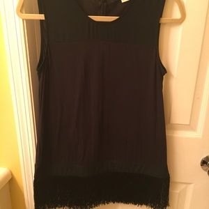 Fringe Bottom JCrew Top